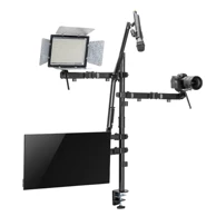 RS STUDIO NanoRS All-in-One nosač za monitor, mikrofon, kameru i rasvjetu 17–32", RS164